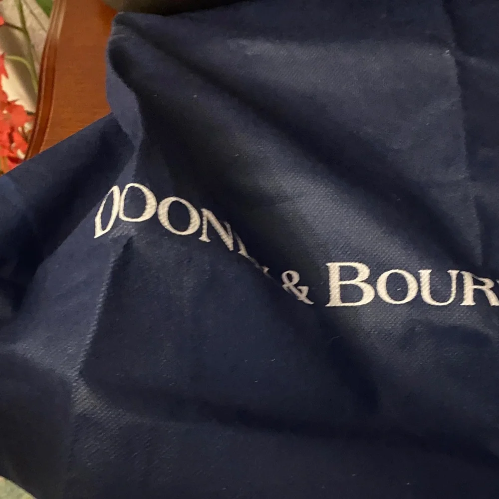 Dooney & Bourke Dark Brown Croc-Embossed Hobo Bag Set